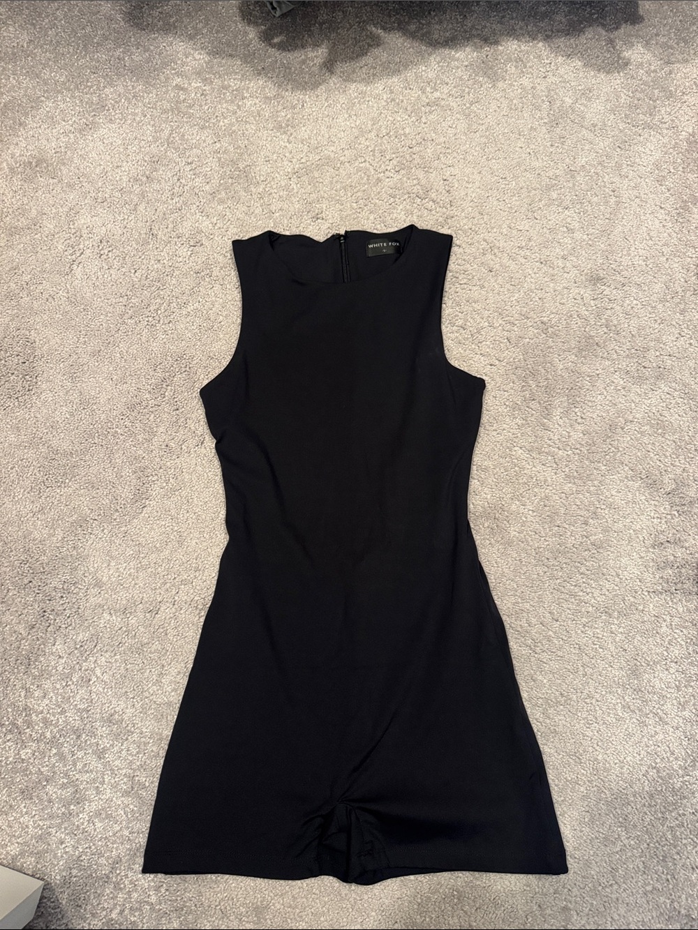 whitefox black playsuit